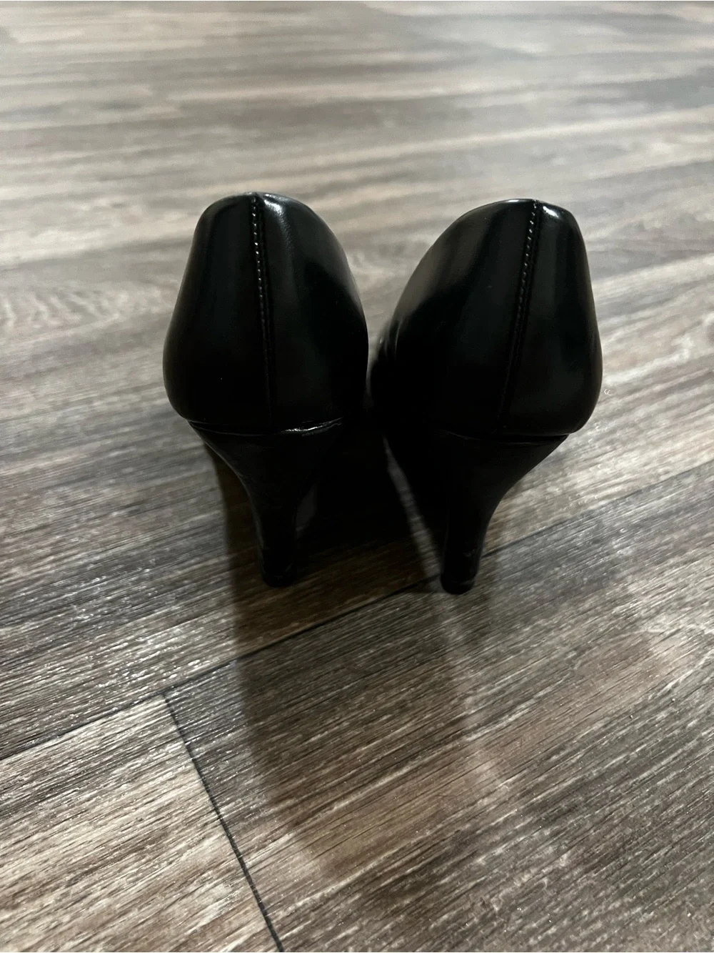 Dexflex Comfort Classic Black Women's Wedge Pump - Sleek Everyday Heel US 5 / 35